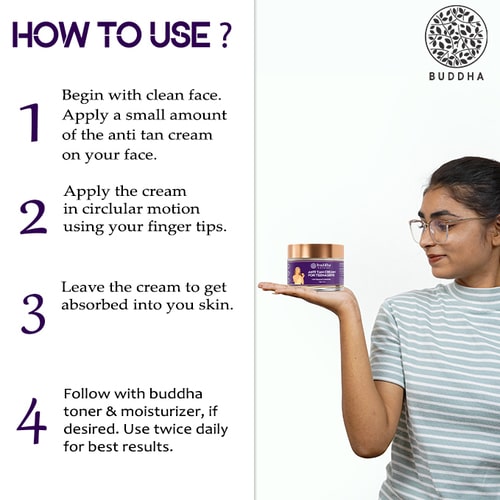 how to use teenagers best de tan cream for face