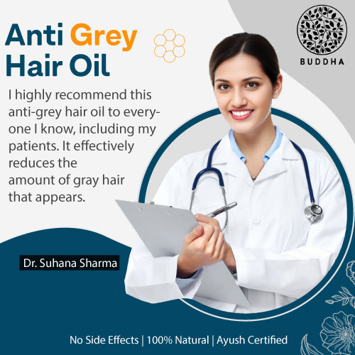 Buddha natural grey hair oil doctor image