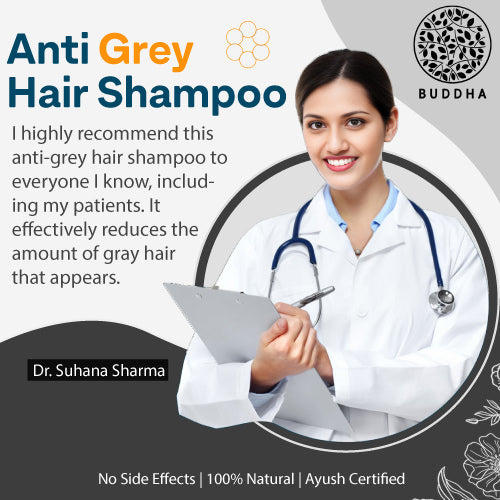 buddha natural anti grey hair shampoo doctor image