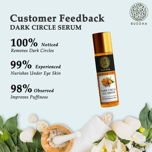 buddha natural dark circle eye serum customer feedback image