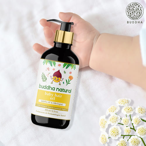 buddha natural baby hair oil image