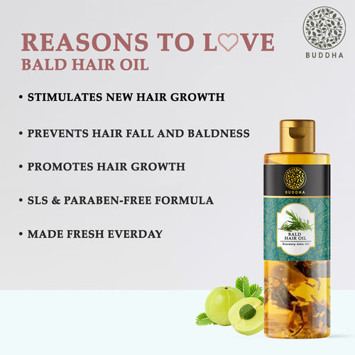 buddha natural anti bald hair oil benefits