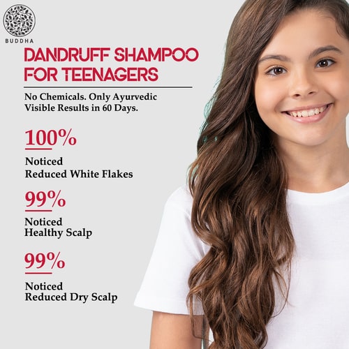 100% natural dandruff shampoo for teenagers