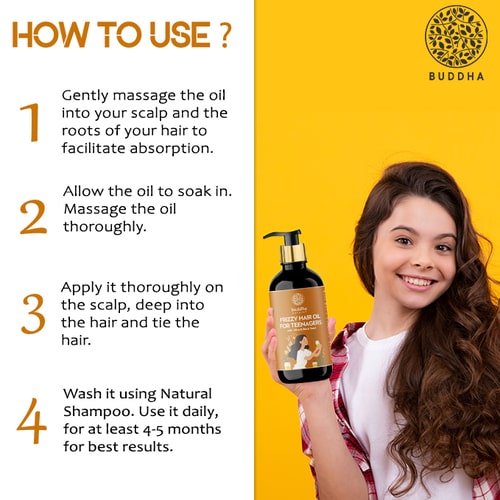 how to use teenagers best hair oil for dry frizzy hair