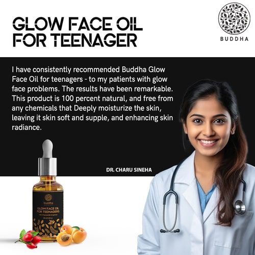 recommended by doctors for Glow Face Oil for Teenagers (11 to 19 Years) 