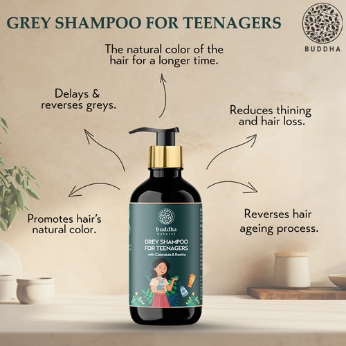 benefits of using Grey Hair Shampoo For Teenagers 