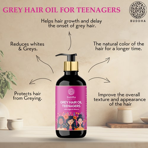 benefits of Grey Hair Oil For Teenagers (11-19 Years Old)