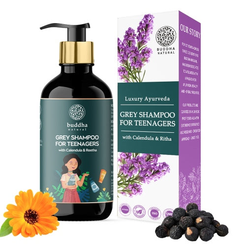 Main Image of Buddha Natural Grey Shampoo For Teenager