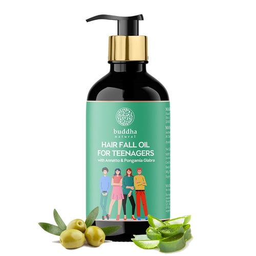 Buddha Natural Hair Fall Oil for Teenagers (11 to 19 Years)