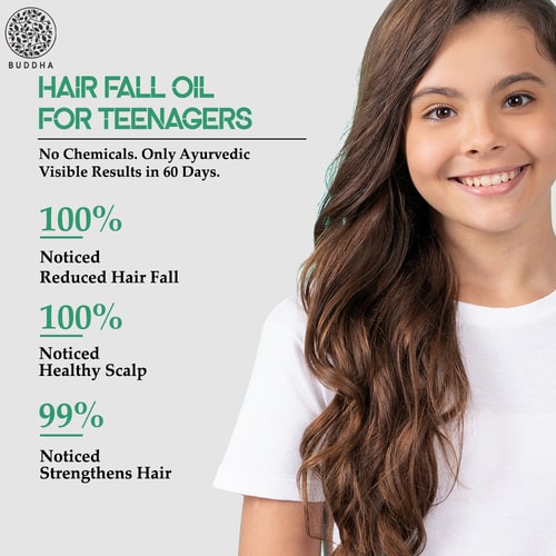 100% Natural Hair Fall Oil for Teenagers (11 to 19 Years)