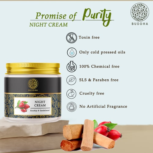 promise of purity with night time cream