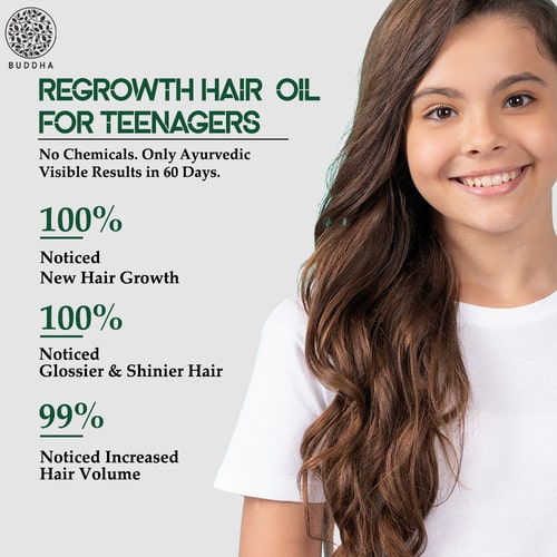 visible result of best oil for hair loss and regrowth for teenagers