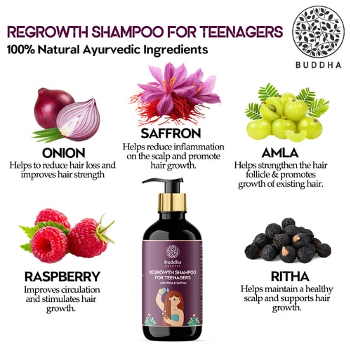 Ingredients used in teenagers good shampoo for hair growth