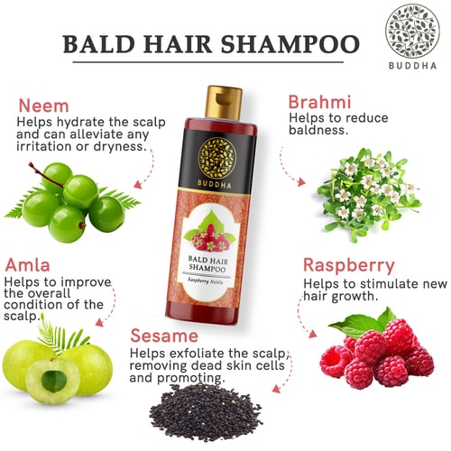buddha natural bald hair shampoo ingredients image