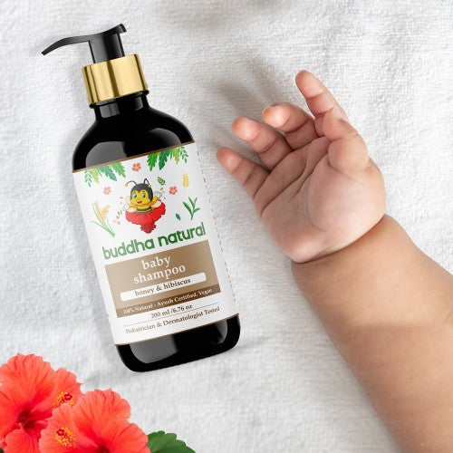Baby Shampoo - 100% Ayush Certified - Delicately Fragranced for a Calming and Serene Bath Time Experience for Your Little One