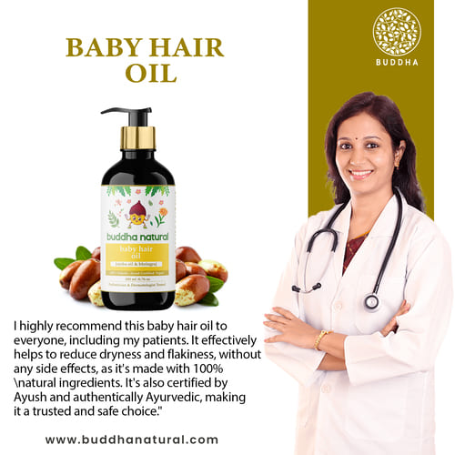 buddha natural baby hair oil doctor image