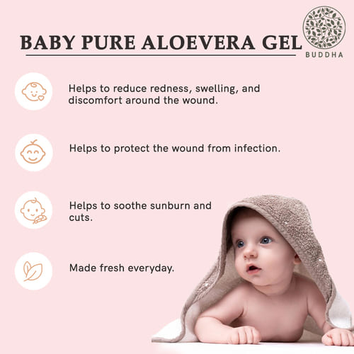 buddha natural baby pure aloevera gel benefits image