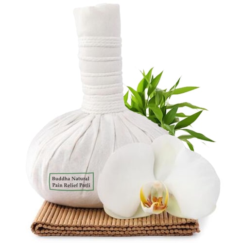 Main Image Of Buddha Natural Ayurvedic Herbal Compress Ball (Potli)