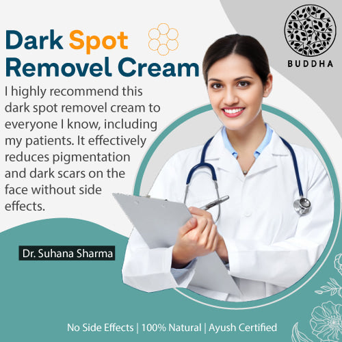Buddha natural dark spot removal face cream doctor image