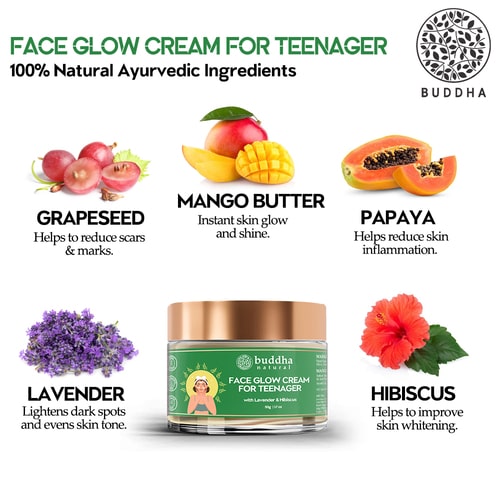 ingredients used in best face cream for tweens
