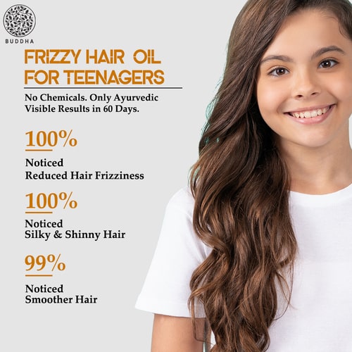 visible results of teenagers hair oil for dry frizzy hair