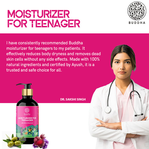 Moisturizer For Teenager (11 to 19 Years) - 100% Ayush Certified - Best Lotion for Teenager