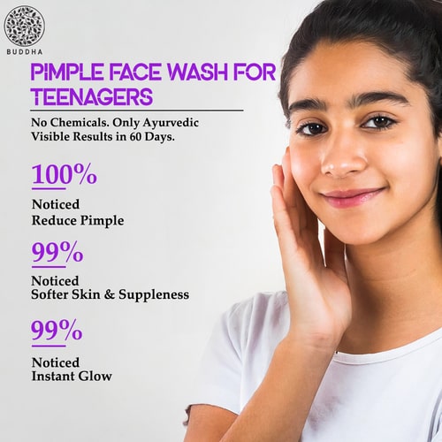 100% Natural teenage pimple face wash