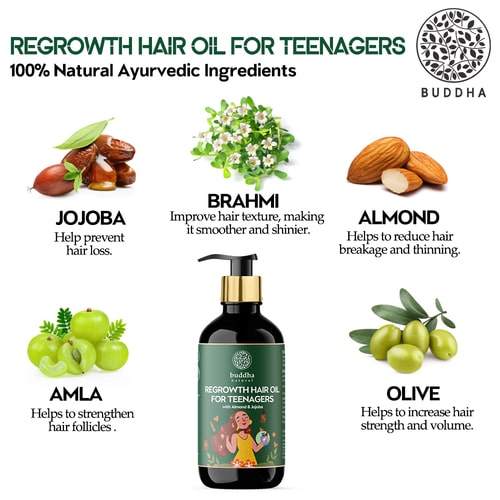 Ingredients used in good hair oil for hair growth teenagers