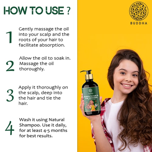 how to use fast hair growth oil for teenagers