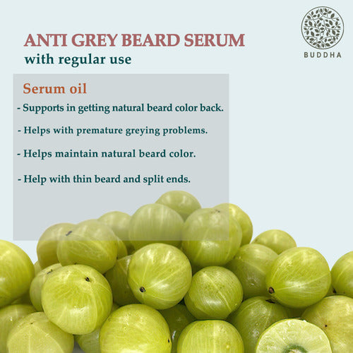 Anti Grey Beard Serum Oil regular use